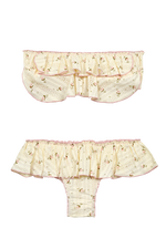 Bandeau Volantes Flower Pink