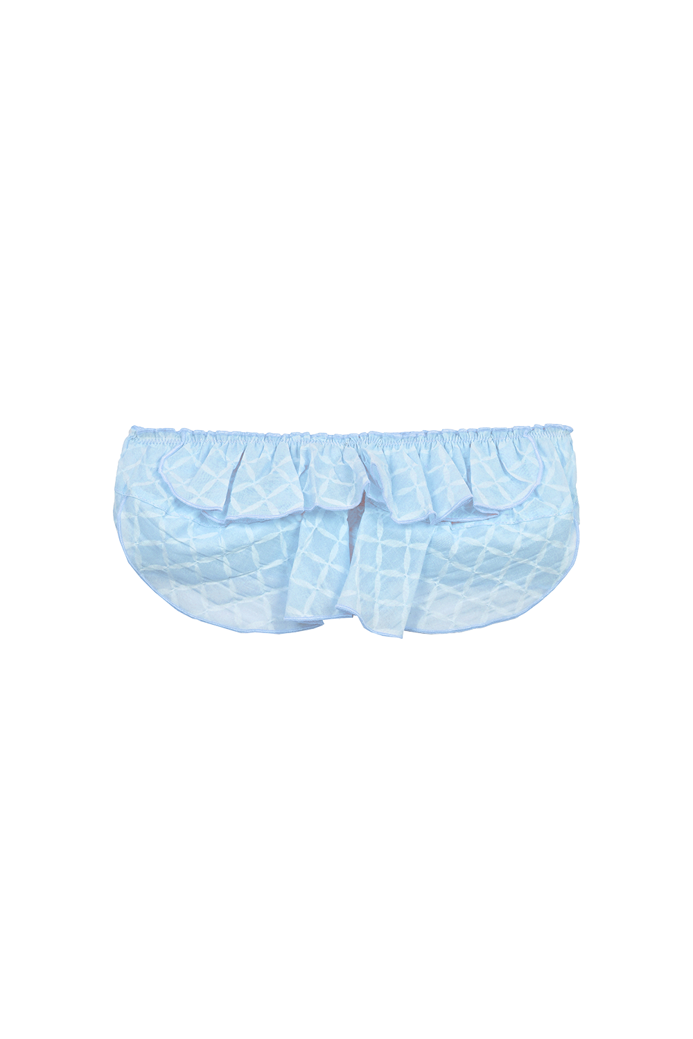 Bandeau con volantes Candy Blue