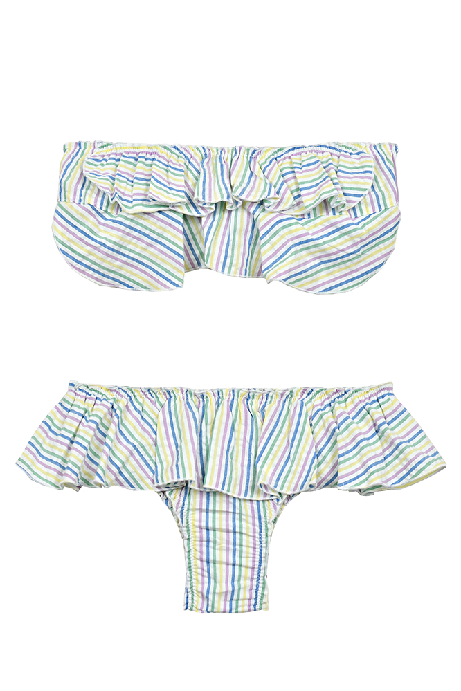 Bandeau Volantes Milrayas White