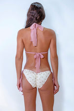 Bikini triángulo Flower Pink