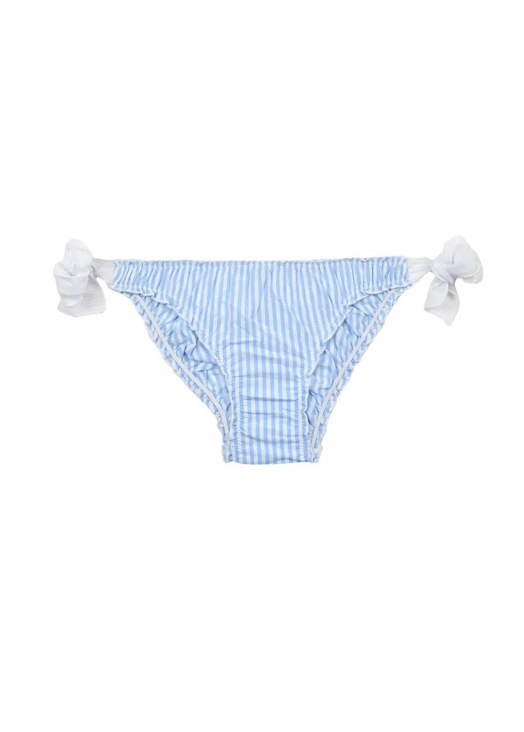 PANTY - TRIANGLE BIKINI SHIRT BLUE
