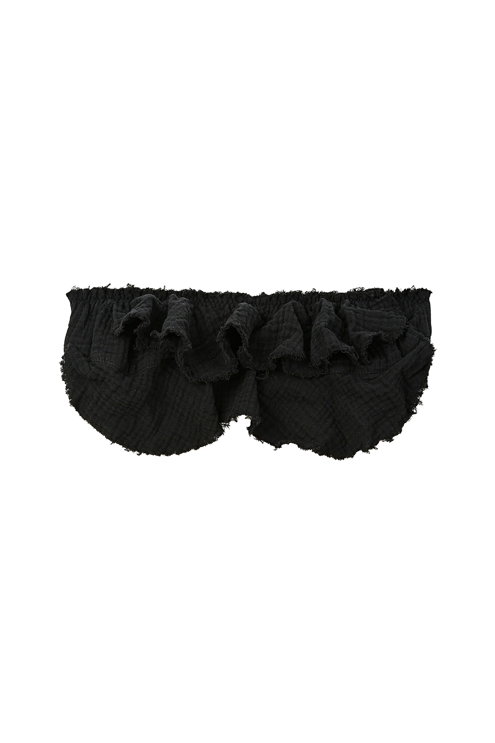 Bandeau con volantes Bambula Black