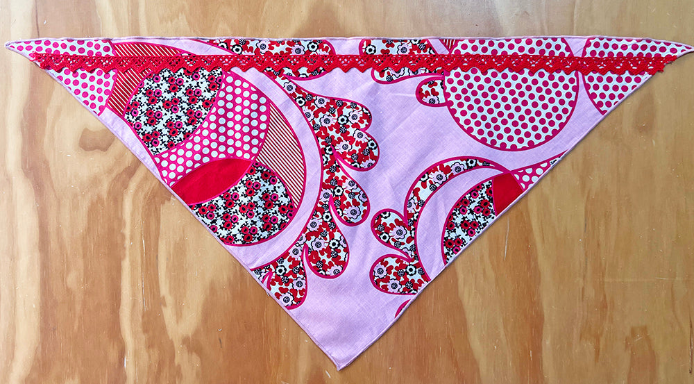 Bandana Pink&Red