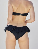 TOP - BIKINI VOLANTES BAMBULA BLACK