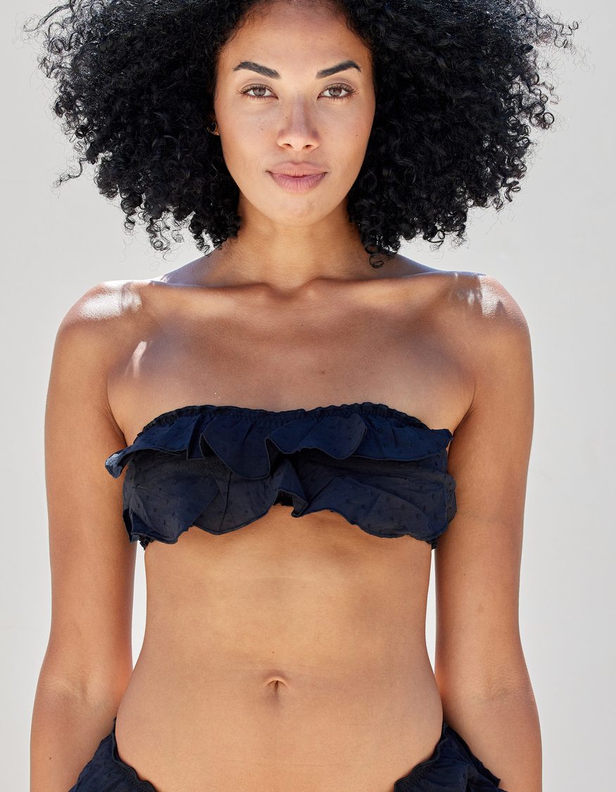 BRAGA - BIKINI VOLANTES BAMBULA BLACK