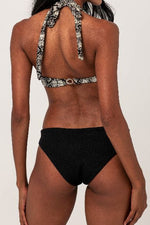 SNAKE BLACK TRIKINI