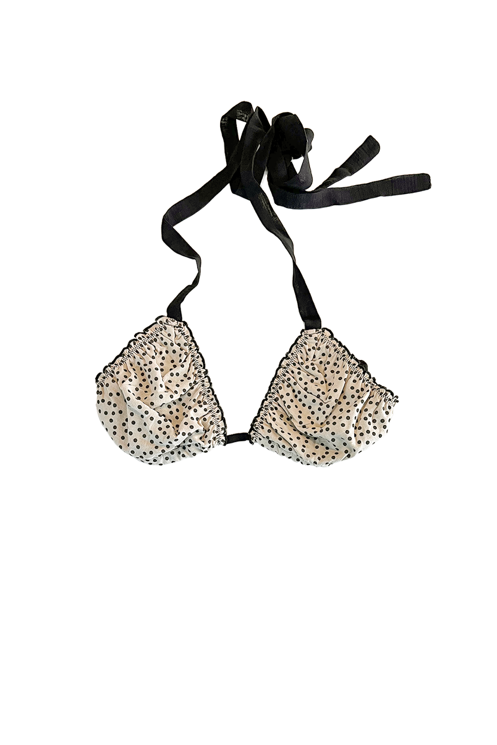 Bikini triángulo Black Dots