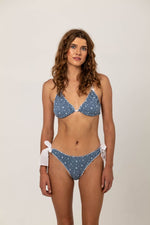 BIKINI TRIÁNGULO STARS BLUE