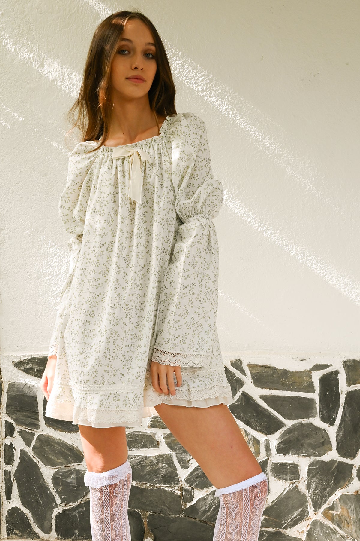 Mini Nightdress Botanical