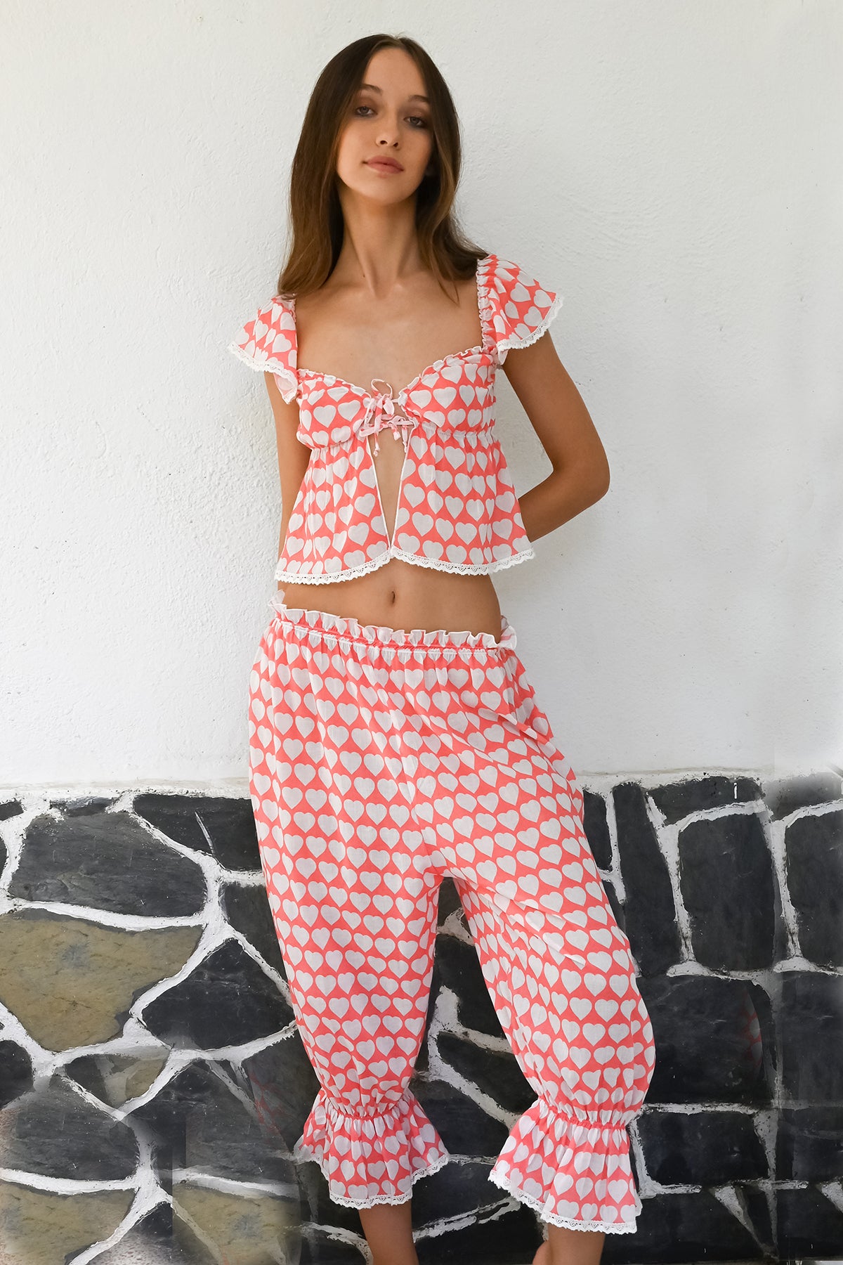 Corpiño y Blusa Sweet Hearts