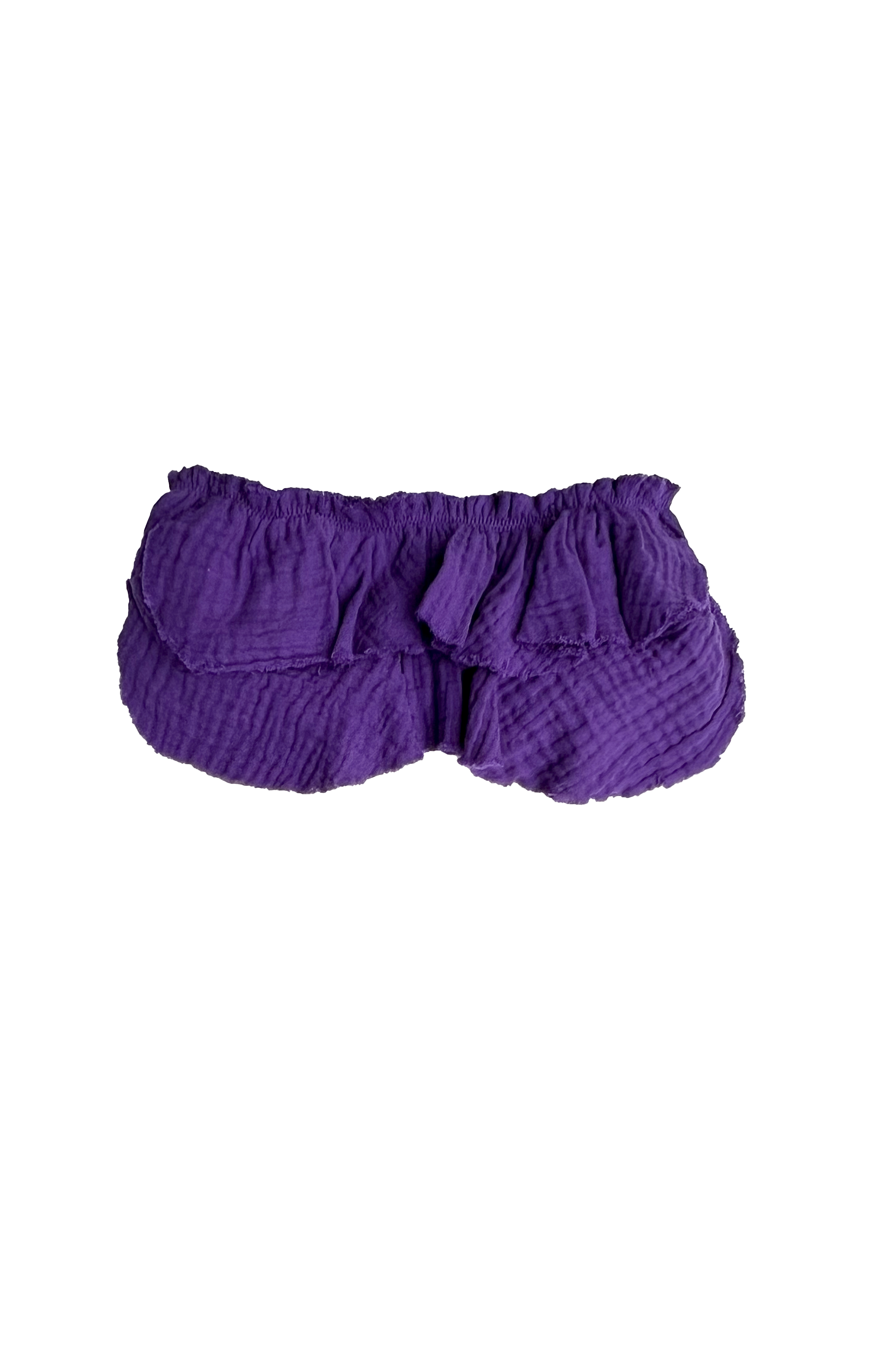 Bandeau con volantes Bambula Lila