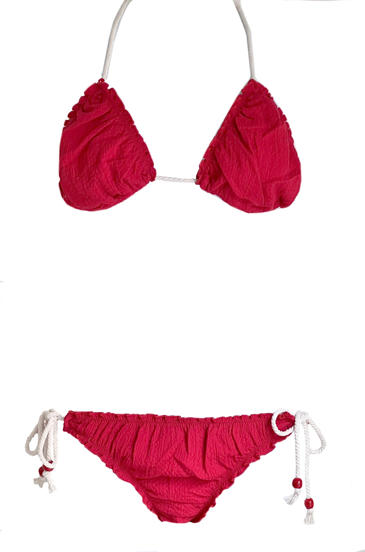 BIKINI CUERDAS ROJO