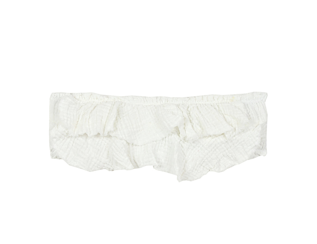 TOP - BAMBULA PLUMETTI WHITE