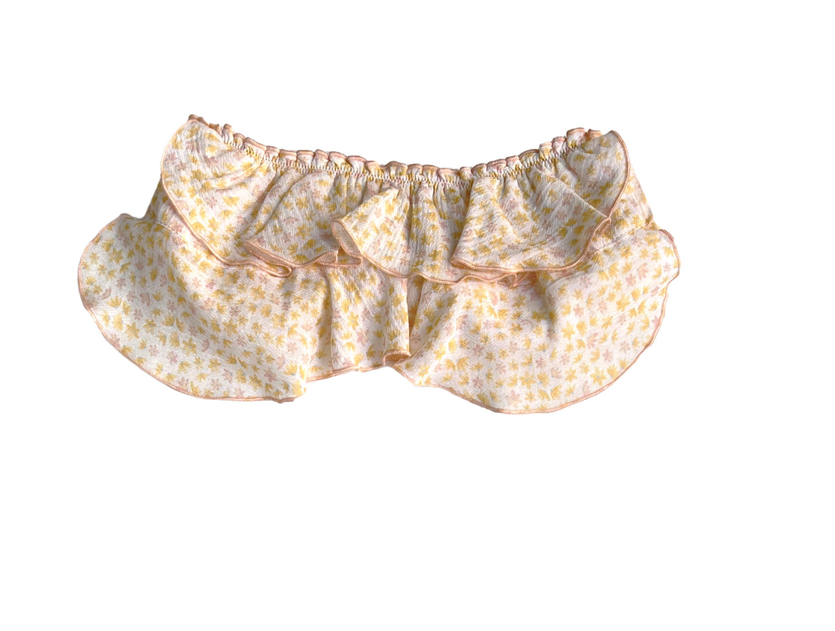 TOP - BIKINI BANDEAU ROMANTIC WHITE