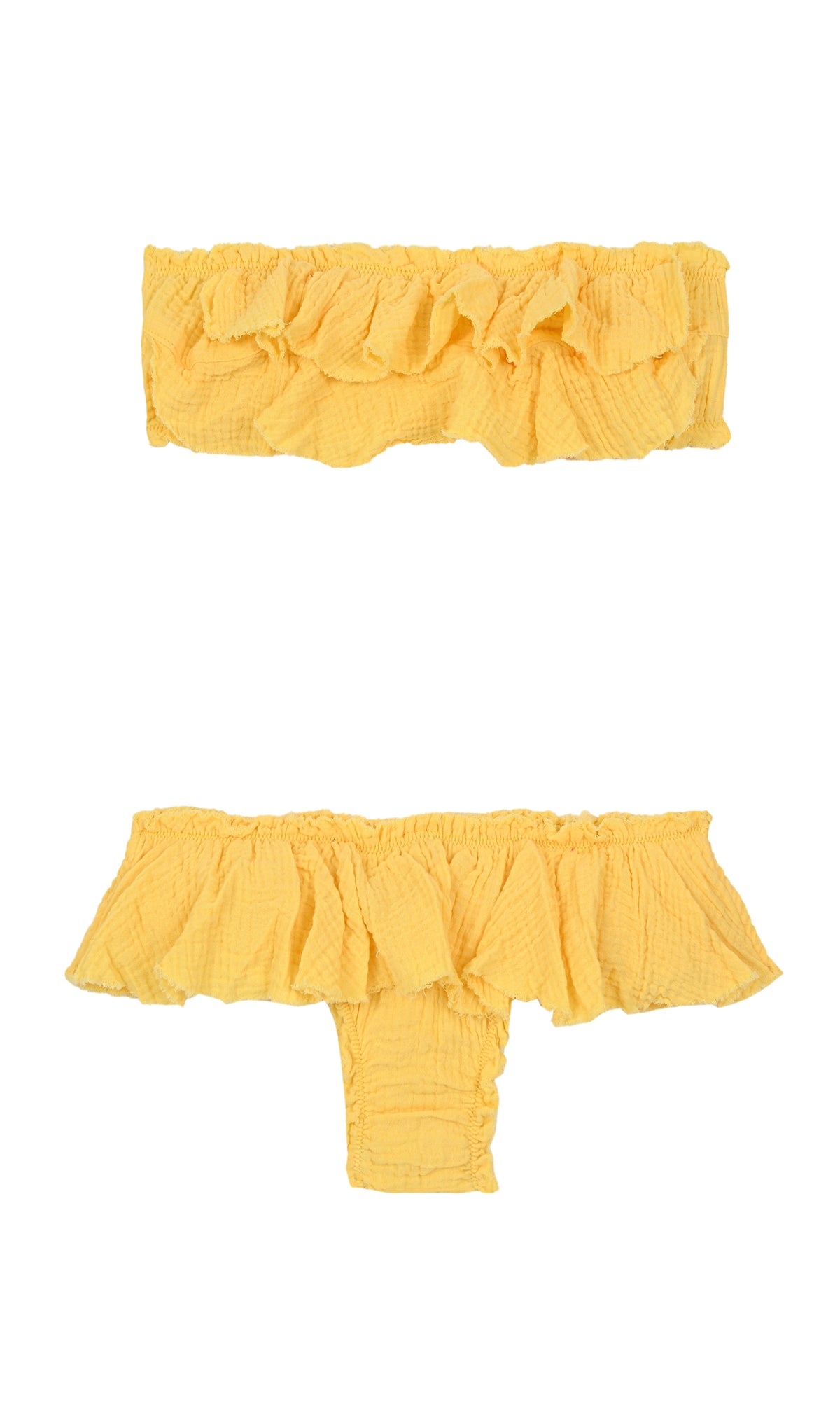 BIKINI VOLANTES BAMBULA AMARILLO