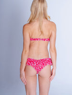 BIKINI BANDEAU BANDANA RED
