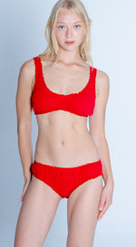 PLAIN RED BIKINI