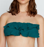 TOP - BANDEAU ROLANTES BAMBULA EMERALD
