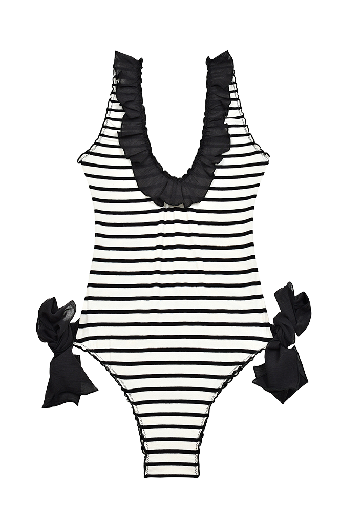 Bañador Navy Black