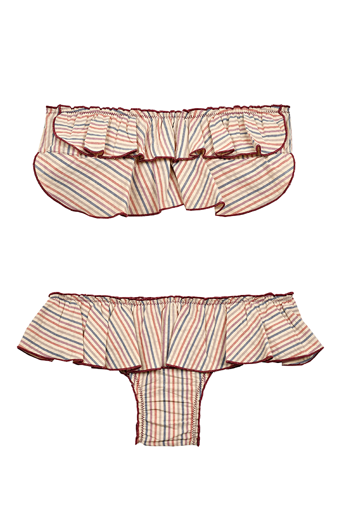 Bandeau Volantes Milrayas Sand