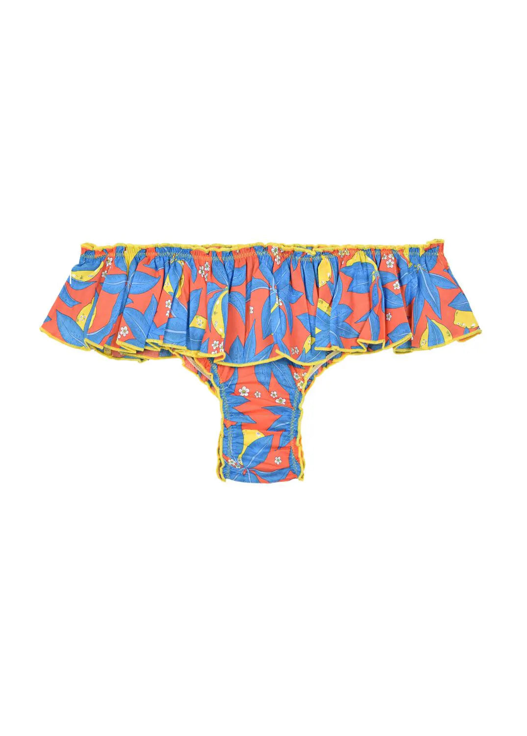 BRAGA - BIKINI VOLANTES LIBERTY CITRON