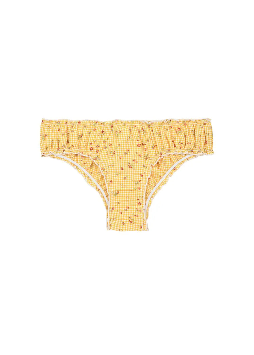 BRAGA - BIKINI BANDEAU MINIVICHY YELLOW