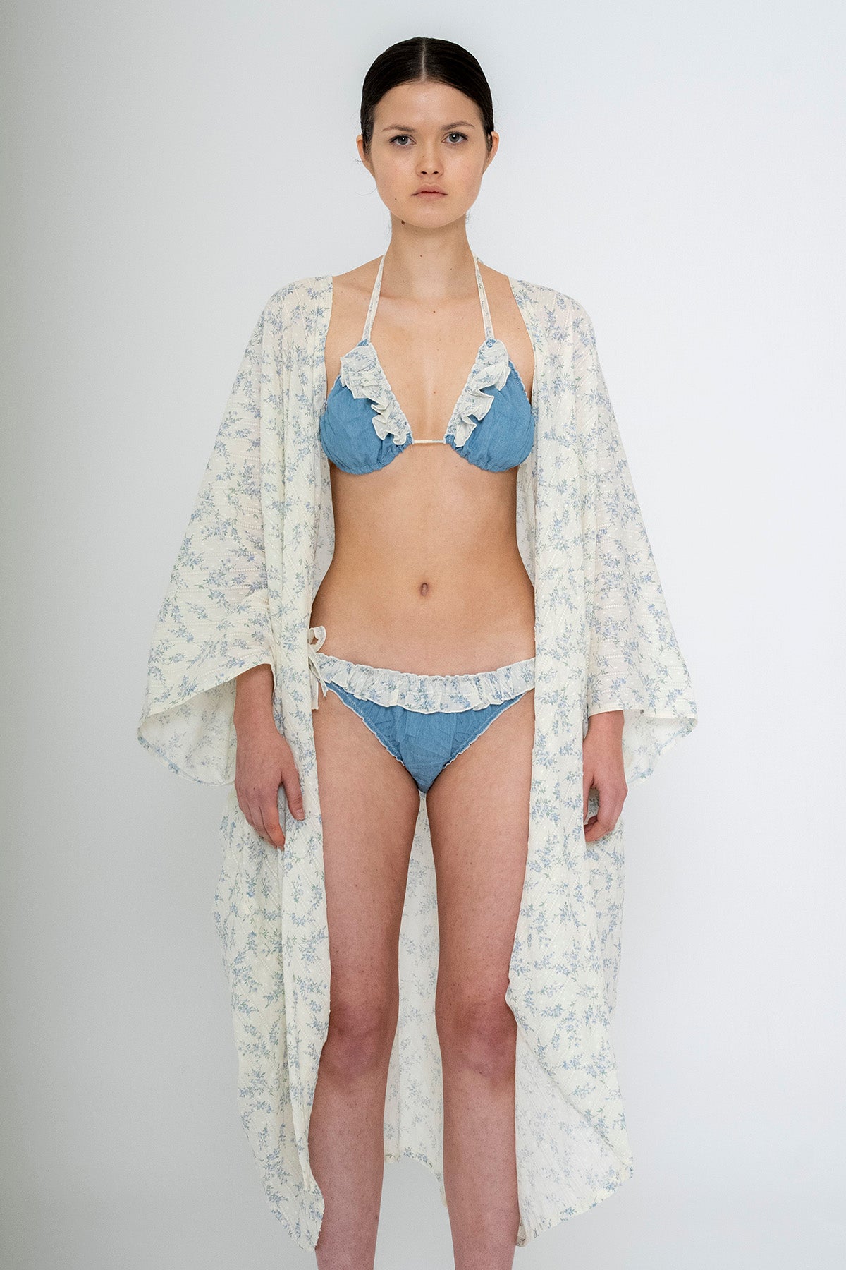 Caftan Flower Blue