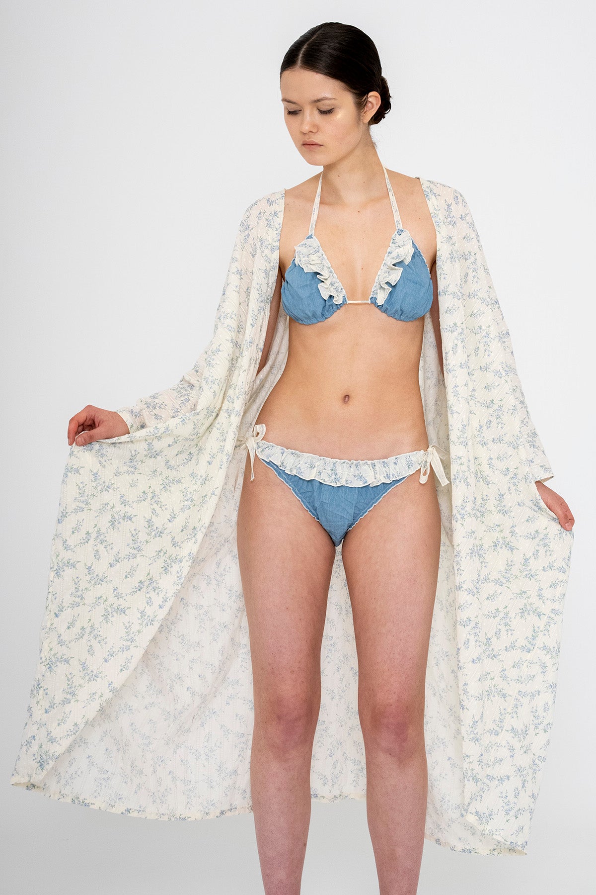 Caftan Flower Blue