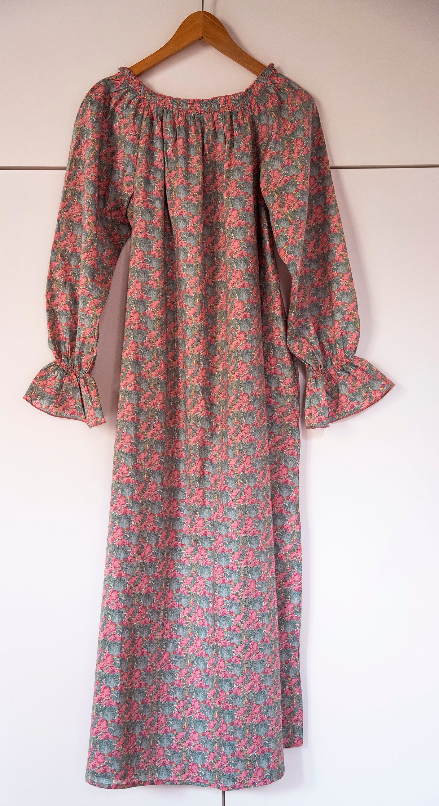 LIBERTY CLEMENTINE LONG NIGHTGOWN
