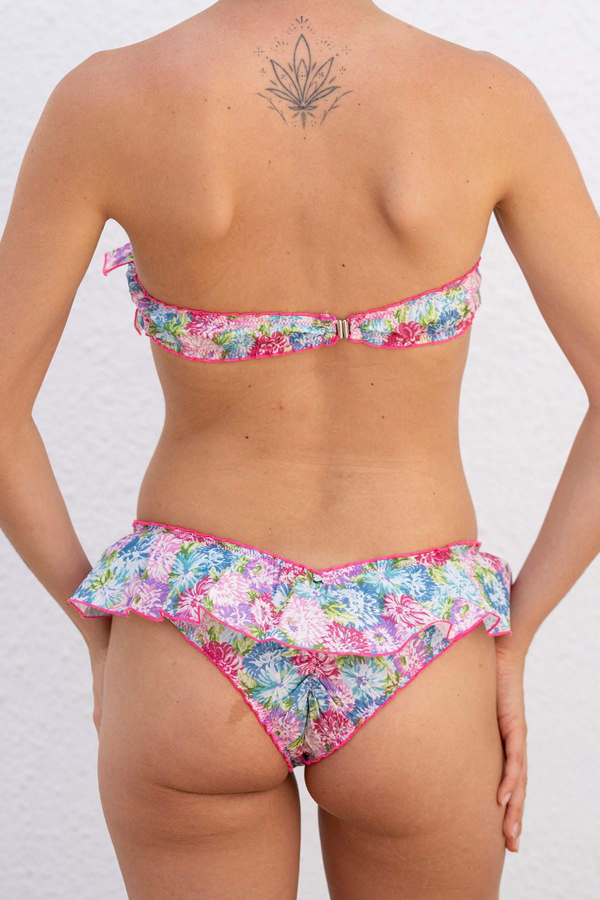 Plumetti Black Open Swimsuit