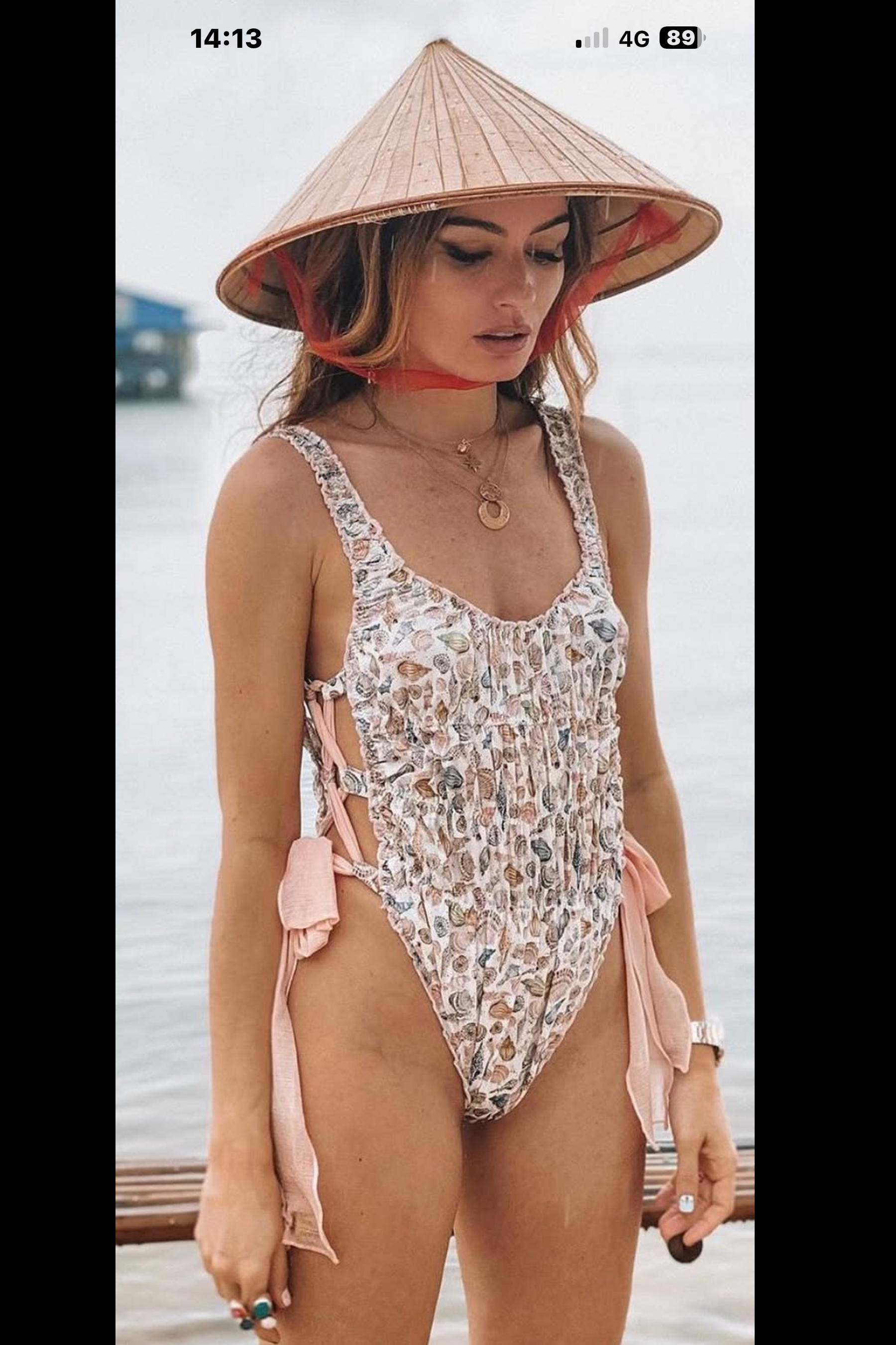 Plumetti Black Open Swimsuit
