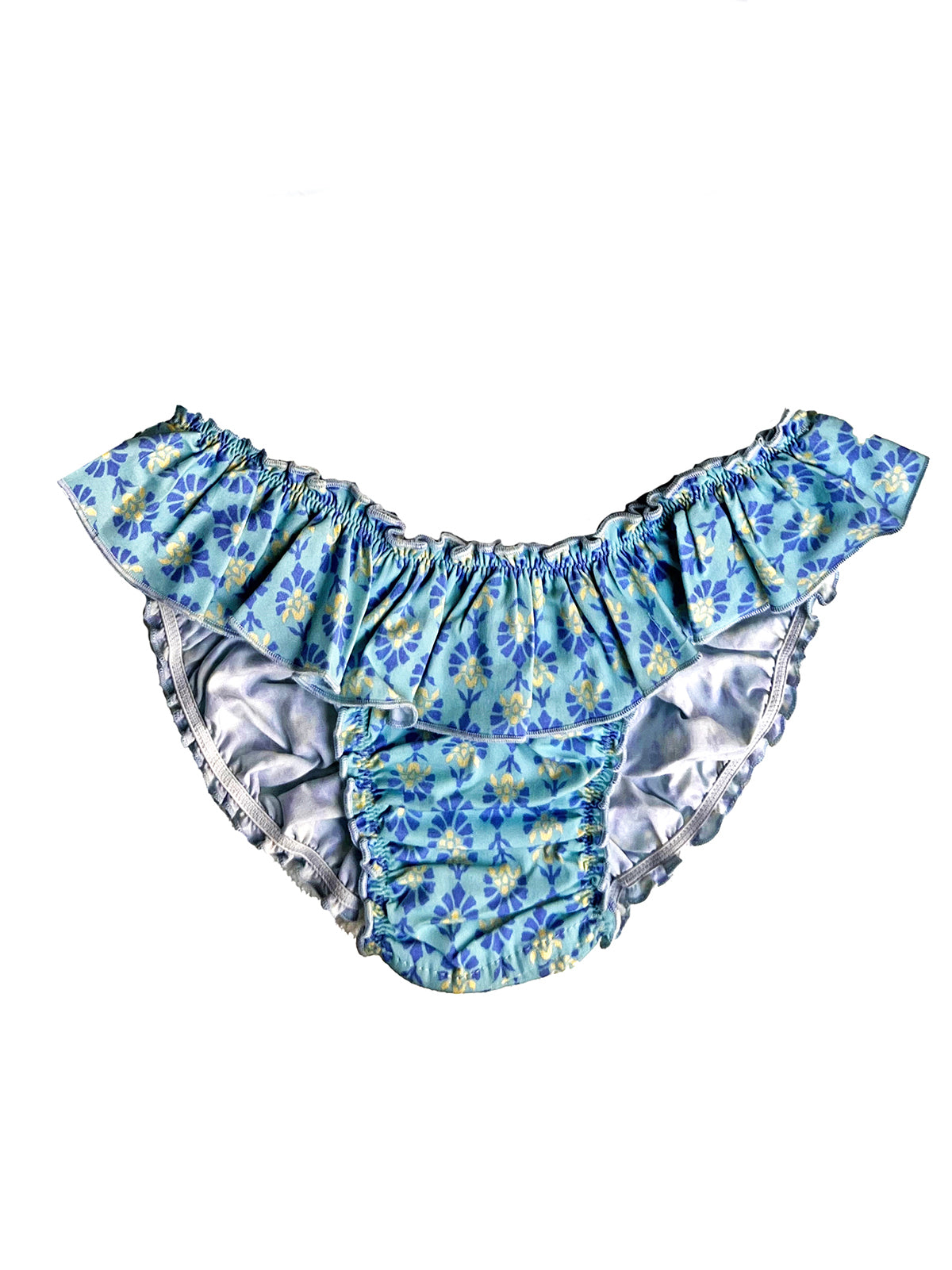Milrayas White Bow Bikini Bottom