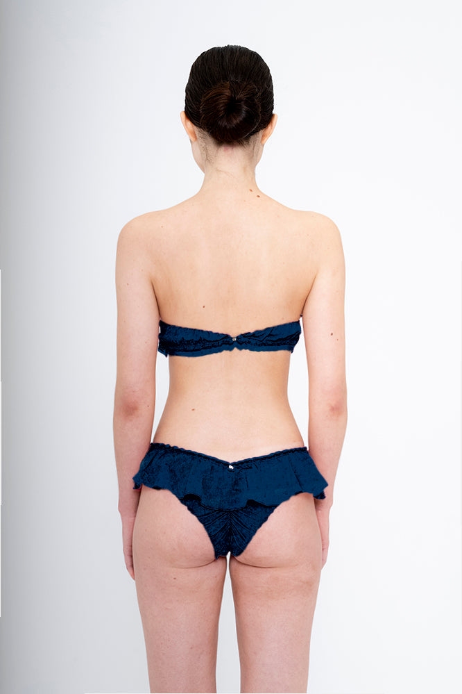 ruffled bandeau bikini YOUR DESIGN