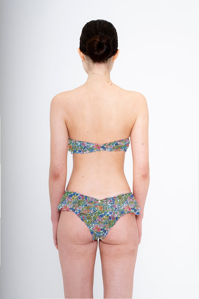 ruffled bandeau bikini YOUR DESIGN