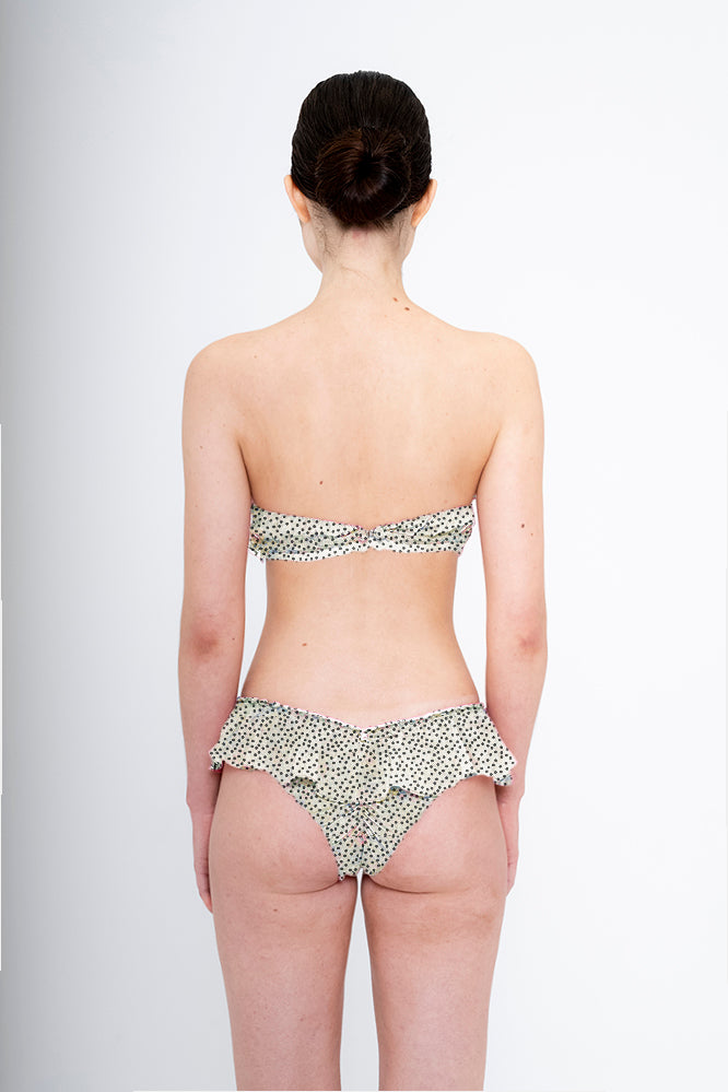 ruffled bandeau bikini YOUR DESIGN