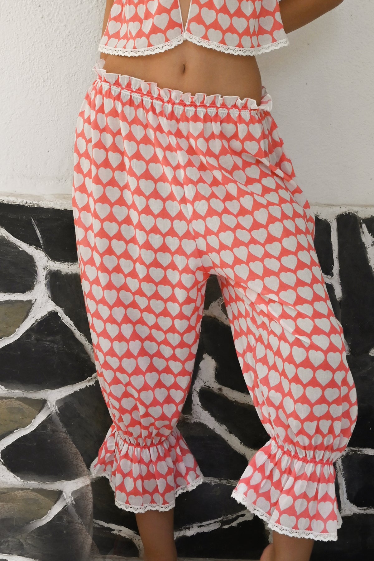 Milrayas White Bow Bikini Bottom