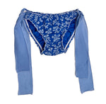 BRAGA BIKINI LAZOS BANDANA BLUE