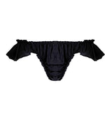 BOTTOM - BIKINI PLUMETTI BLACK