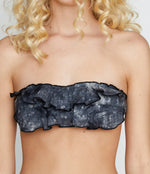 TOP - BANDEAU ROLANTES PLUMETTI TIE BLACK
