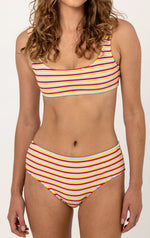 Fuchsia Top Towel Bikini 